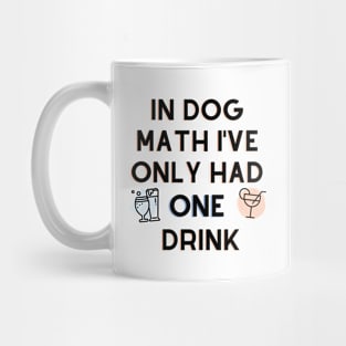 Dogs, Maths and Drinks Mug